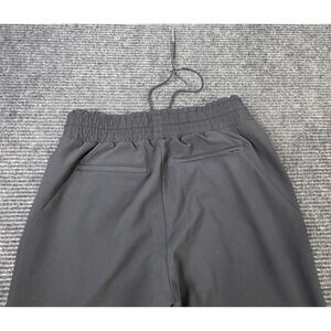 ATHLETA Metropolis Straight Leg Jogger Pants Womens 6 Black Drawstring Pockets